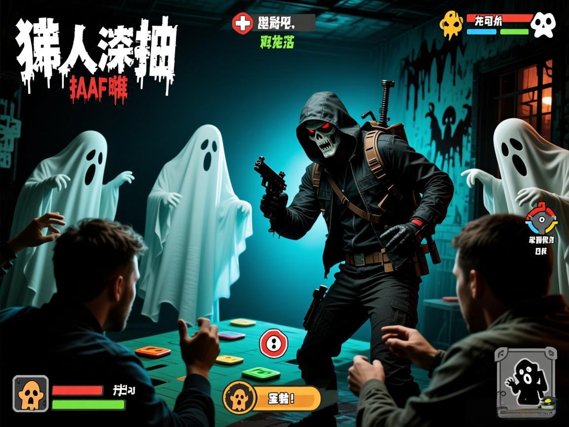 幽灵猎人：多人合作恐怖抓鬼游戏