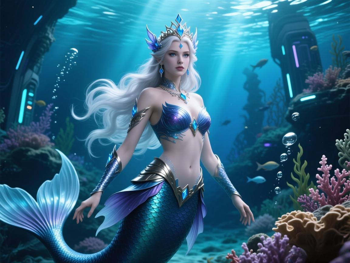 海都未来英雄揭秘：人鱼公主？