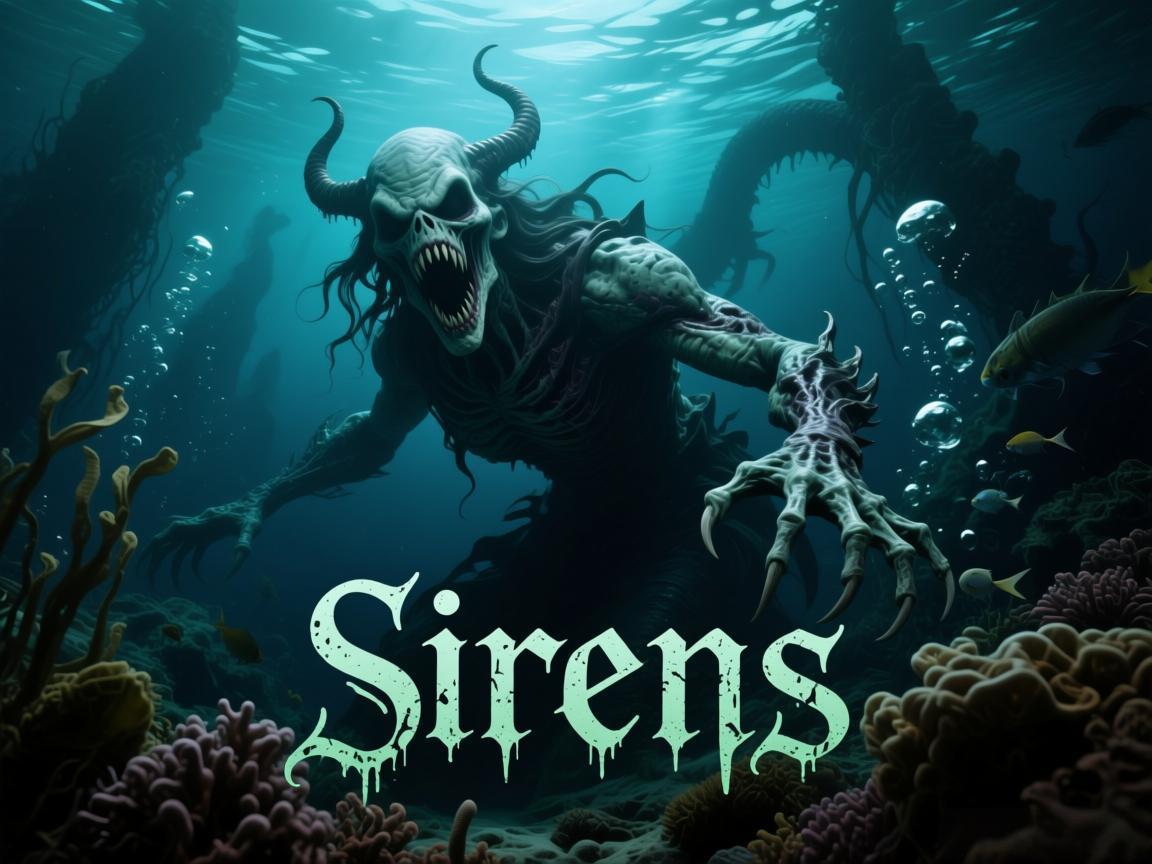 《Sirens》深海恐怖狩猎新作