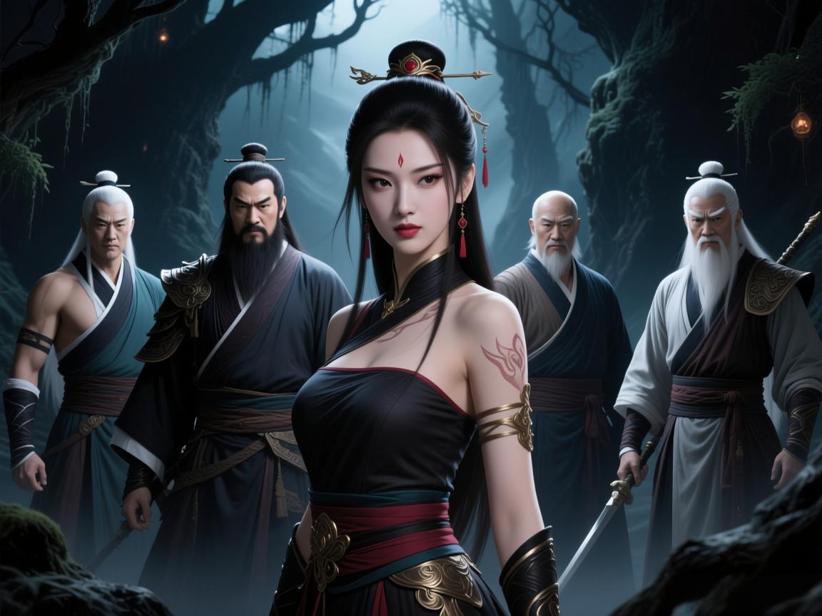 瑶妹皮肤设计暗藏师徒五人玄机